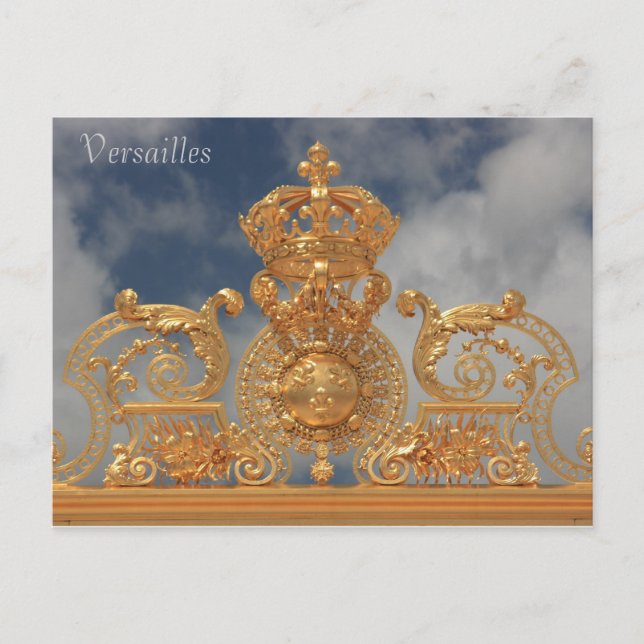 Versailles palats vykort (Framsida)