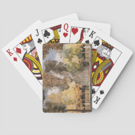 Versailles Park i hösten (av Konstantin Somov) Casinokort