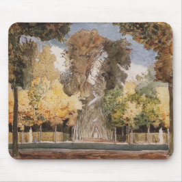 Versailles Park i hösten (av Konstantin Somov) Musmatta