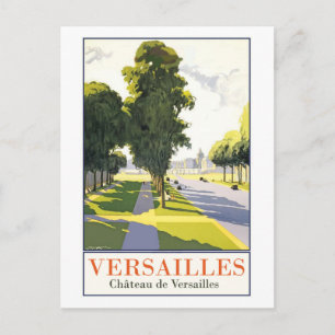 Versailles, parken och slottet vykort