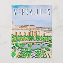 Versailles Photo Vintage Vykort