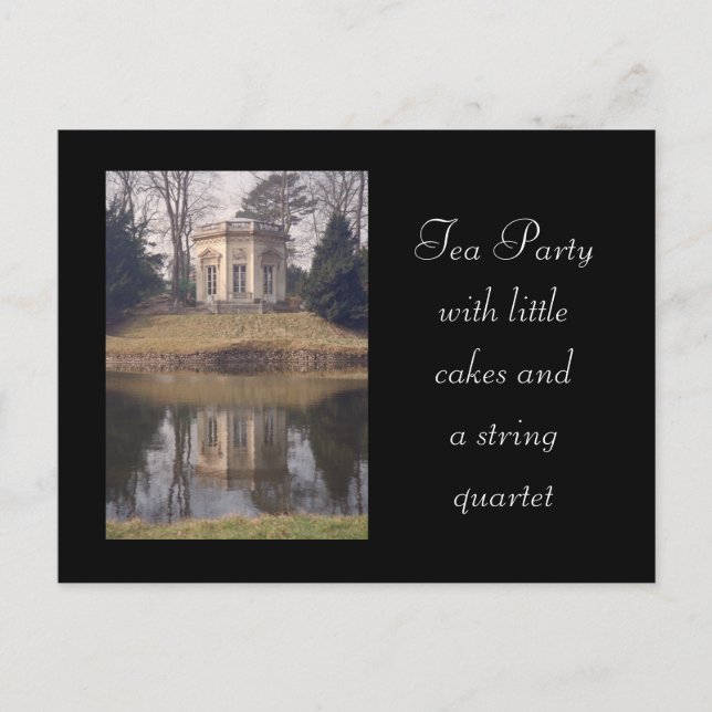 Versailles Tea House Vykort (Framsida)