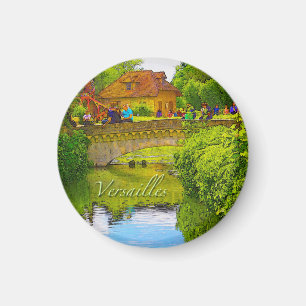 Versailles trädgårdar magnet