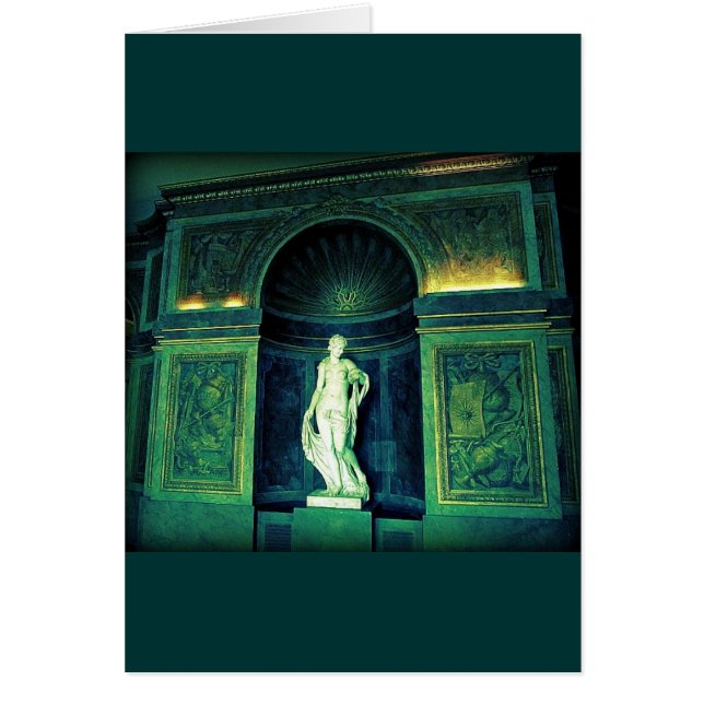 Versailles Vintage Hälsningskort (Framsidan)