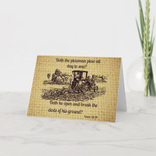 Verse för bibel för kort för vintagebondehälsning