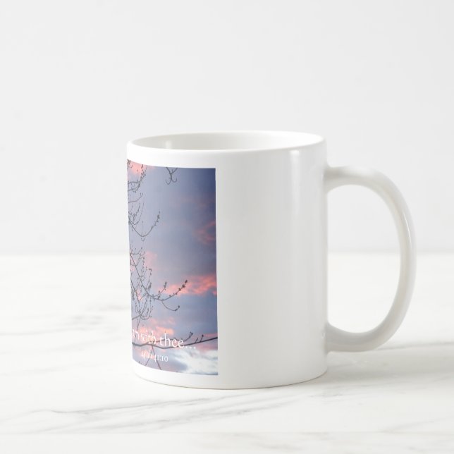 Verse för Isaiah 41:10bibel Kaffemugg (Höger)