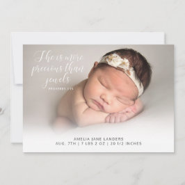 Verse, hon är mer ädelt än judar Fotofödsel Meddelande