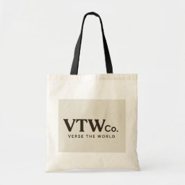 Verse World Tote Bag Tygkasse