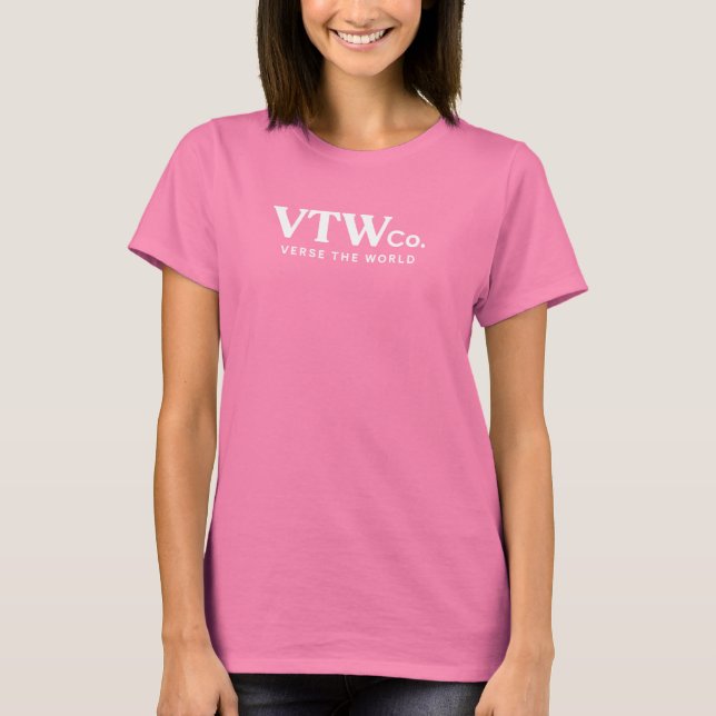 Verse World Women's T-Shirt (Framsida)