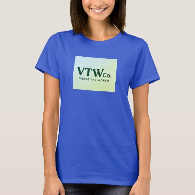 Verse World Women's T-Shirt (Framsida)