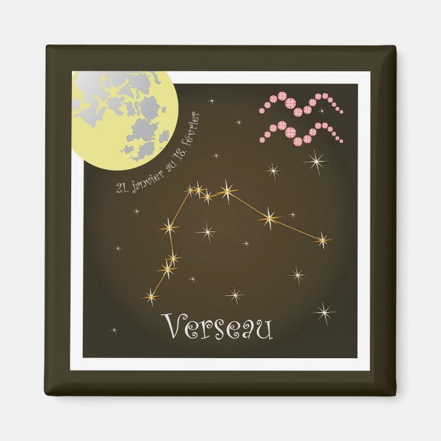 Verseau 21 janvier au 18 février Magnet (Framsidan)