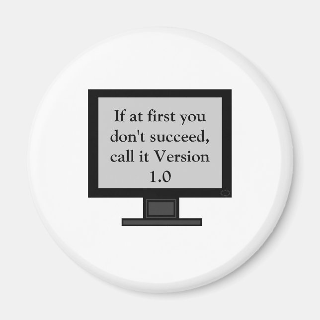 Version 1.0 Magnet (Framsidan)