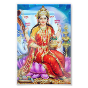 Version 1 för Lakshmi tryck (4" x 6") -