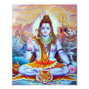 Version 1 för Shiva tryck (8" x 10") -