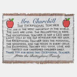 Version 3 EXCEPTIONAL Teacher Tack-knapp Mysfilt