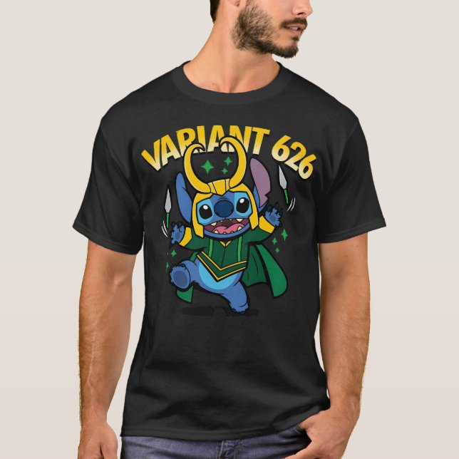 Version 626 Stitch Cute Alien Loki Variant T Shirt (Framsida)
