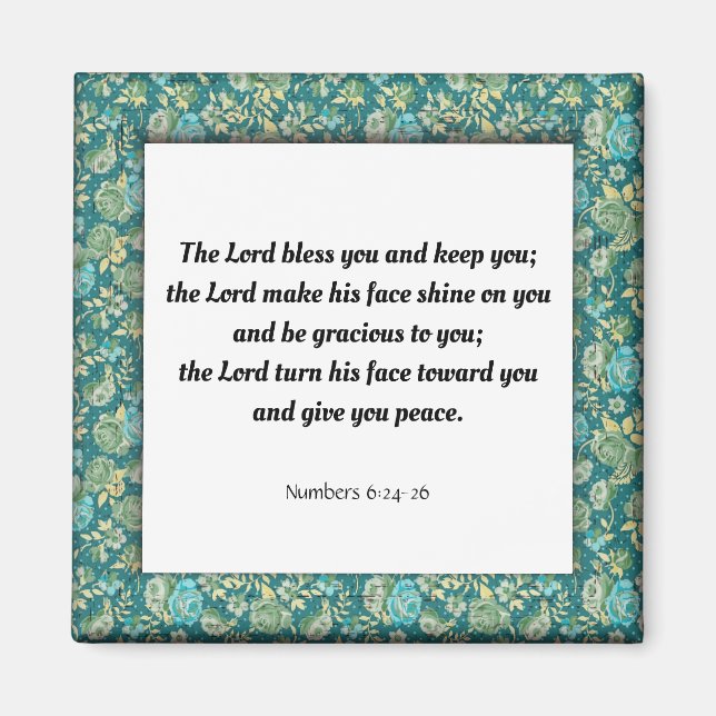 Versionsnummer 6:24-26 magnet (Framsidan)