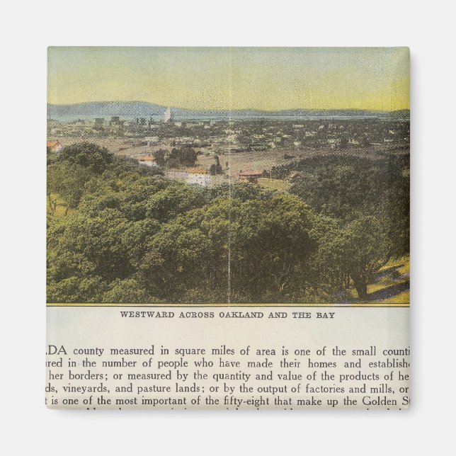 Verso Alameda County, Oakland och Bay Magnet (Framsidan)