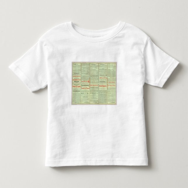 Verso som är statlig av Texas Tee (Framsida)