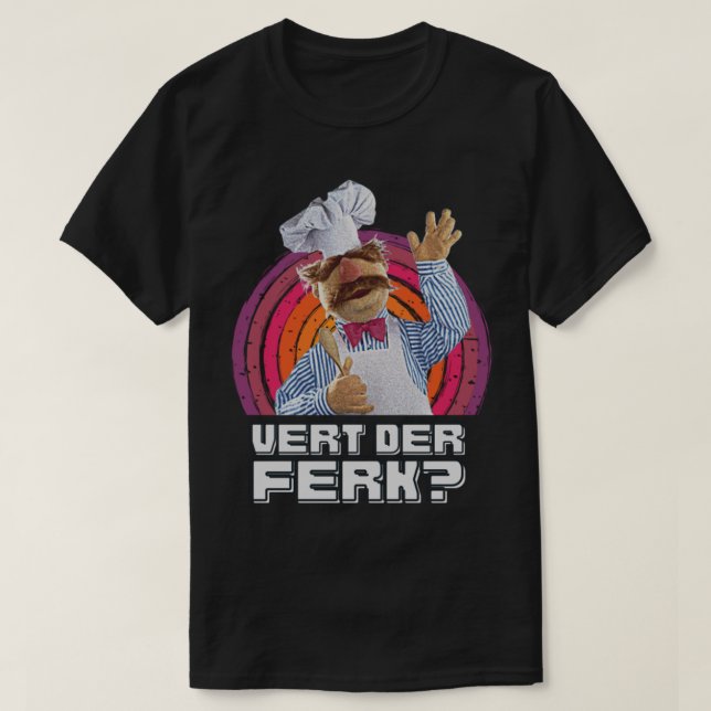 Vert Der Ferk T Shirt (Design framsida)