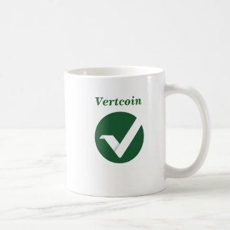 Vertcoin logotypmugg kaffemugg