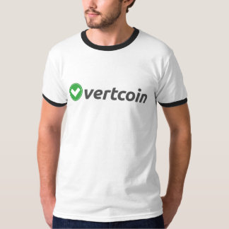 Vertcoin Ringert-skjorta T-shirt