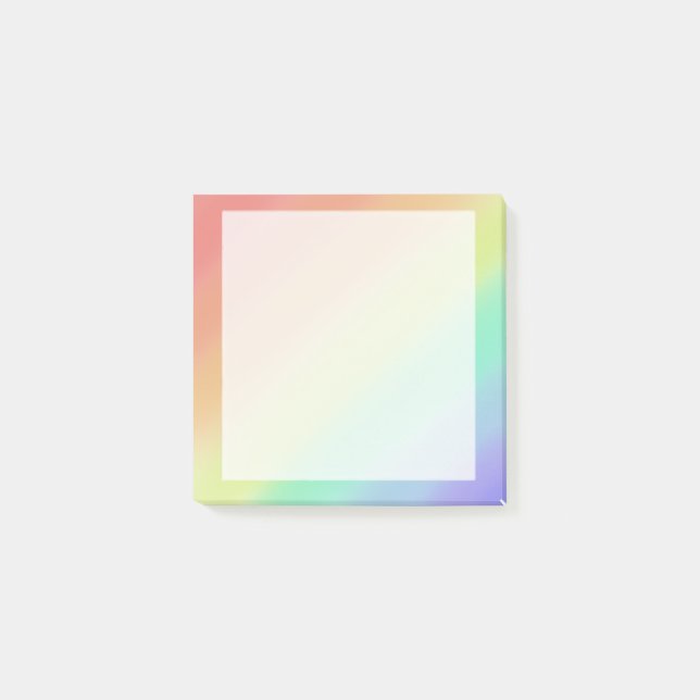 Verticaal rainbow post-it block (Framsida)