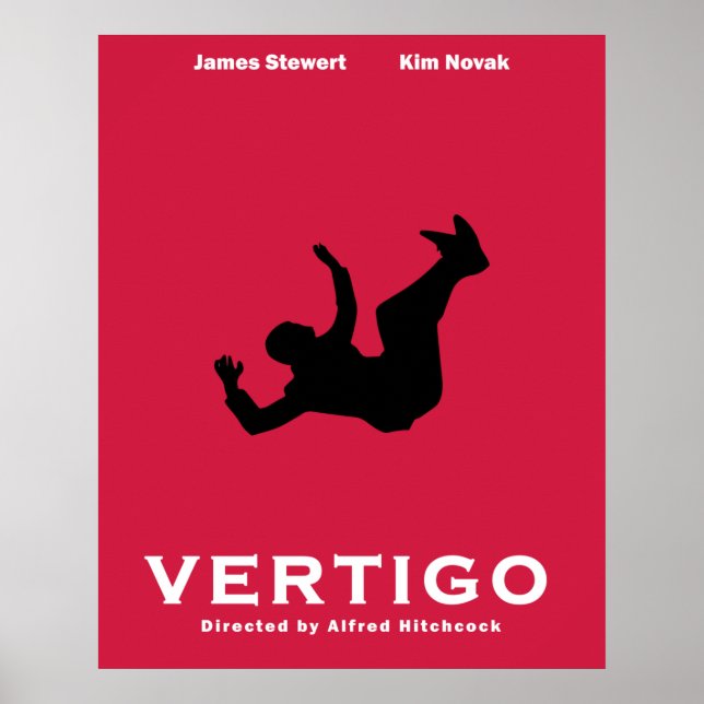 Vertigo (1958) poster (Framsidan)
