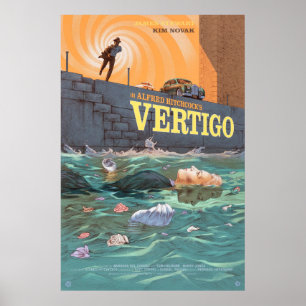 VERTIGO (1958) - POSTER MOVIE