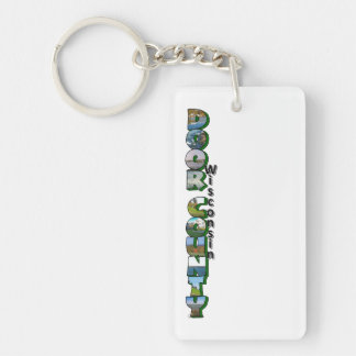 Vertikal Door County Wisconsin Stor Bokstav
