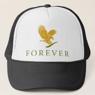Vertikal FÖR EVIGT Feathered.png Truckerkeps