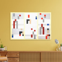 Vertikal Horisontell | Sophie Taeuber-Arp | Canvastryck