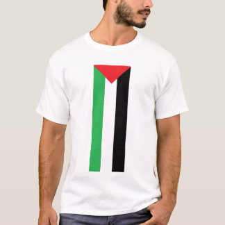 Vertikal palestinsk flaggaT-tröja T-shirt