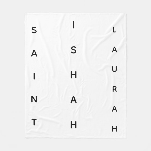 VERTIKAL SAINT ISHAH LAURAH FLEECEFILT (Framsidan)