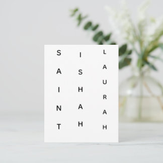 VERTIKAL SAINT ISHAH LAURAH HELG VYKORT