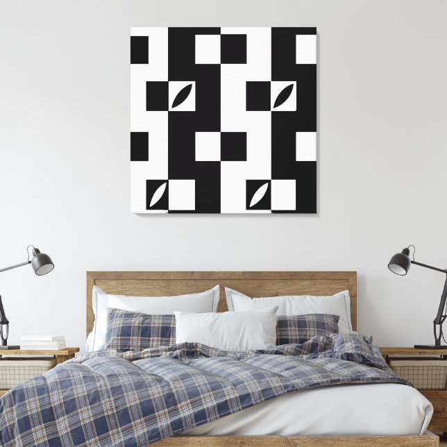 Vertikala moduler | Modern Canvastryck (Insitu (sovrum))