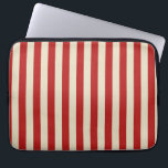 Vertikala Popcornrandar för Retro vintage i rött Laptop Sleeve<br><div class="desc">Festlig en röd popcornstil och beigeranddekoren i vågrät eller i vertikal mode är en grafisk designstil för modern klassiker, som gör alltid för en underbar beställnings- gåva för dig, eller för någon som är speciellt på ditt, lista, dessa är säkra att göra ett intryck på några festliga tillfällen. E-posten som...</div>
