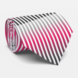 Vertikala streck i varm färgintrig slips