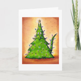 Vertikalt hälsningkort helgkort