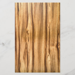 Vertikalt Wood kornmönster Brevpapper