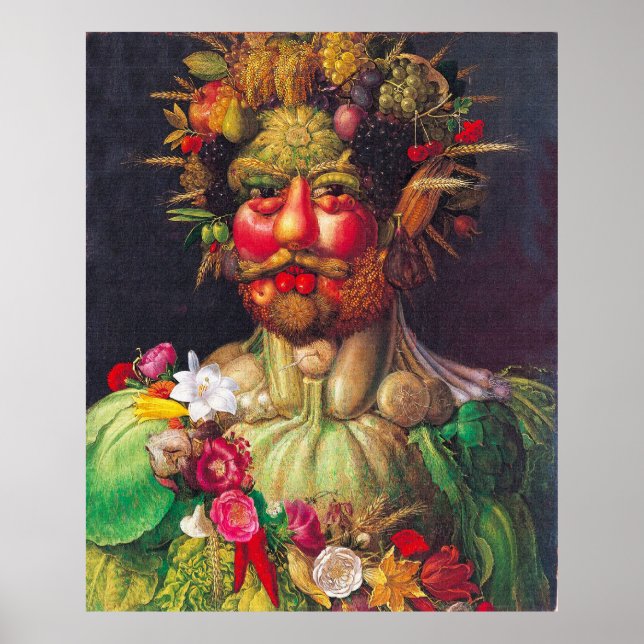 Vertumnus - Giuseppe Arcimboldo Poster (Framsidan)