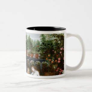 Vertumnus och Pomona Två-Tonad Mugg