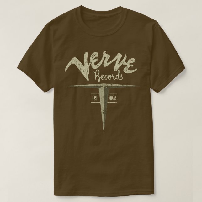 Verve Records 1956 Crewnackskjorta T Shirt (Design framsida)