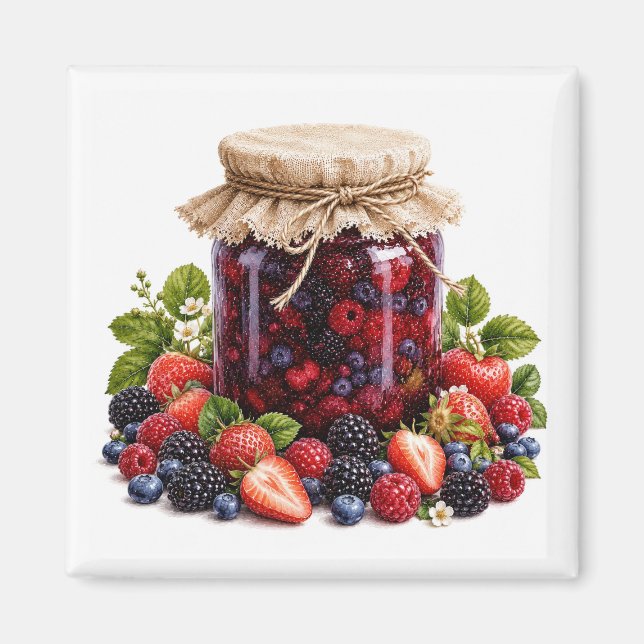 Very Berry Jam Magnet   (Framsidan)