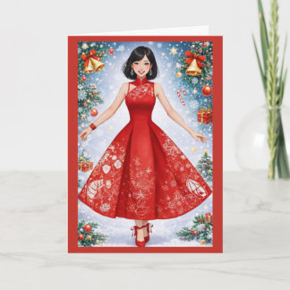 Very Merry Christmas Card Helgkort