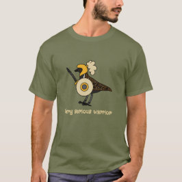 Very serious warrior t shirt