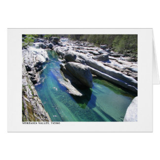 Verzasca dal, Ticino Hälsningskort
