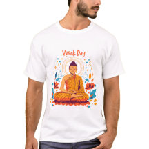 Vesak-dagen, buddha-illustration för Vesak-dagen