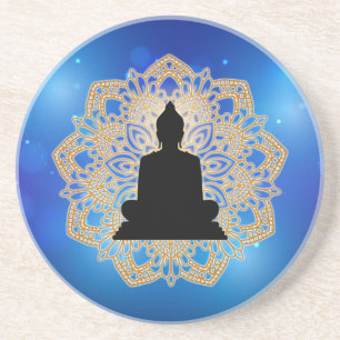 Vesak-dagen Buddha och Mandala Vaisakha Purnima Underlägg
