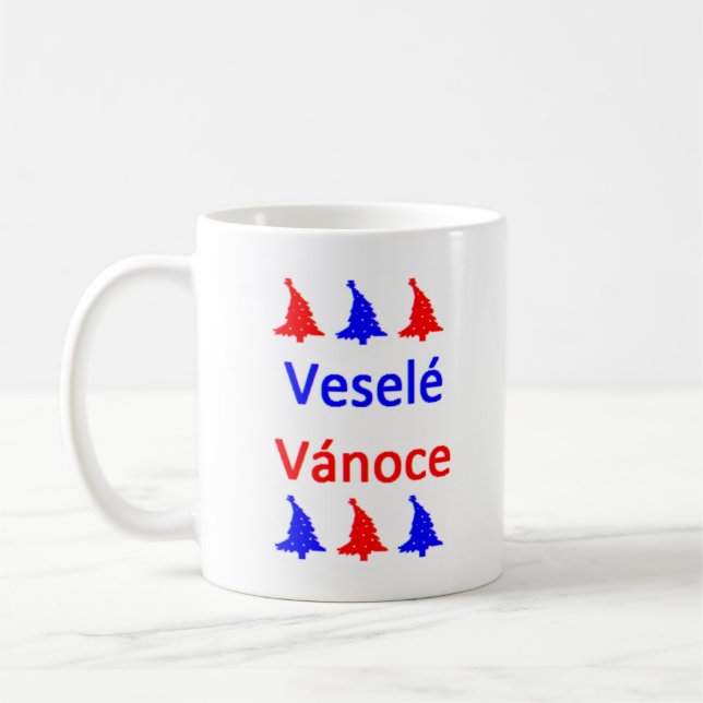 vesele vanoce kaffe mugg (Vänster)